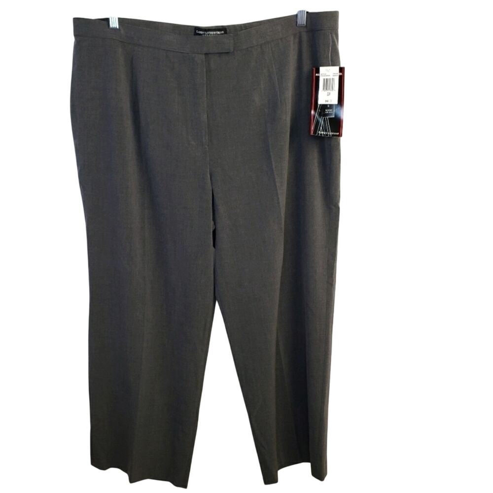 Larry Levine Woman Stretch Pants Short Length 22W